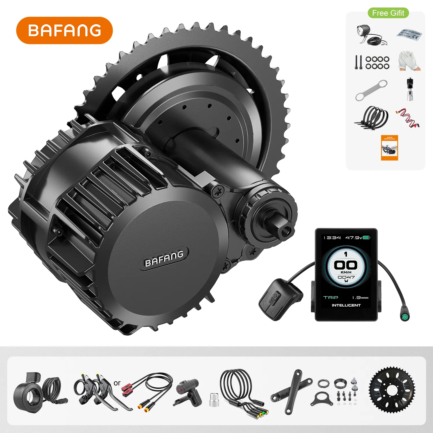 Bafang M615 MM G320.1000 UART  - Bafang Bbshd 1000W Conversion Kit recension och pris