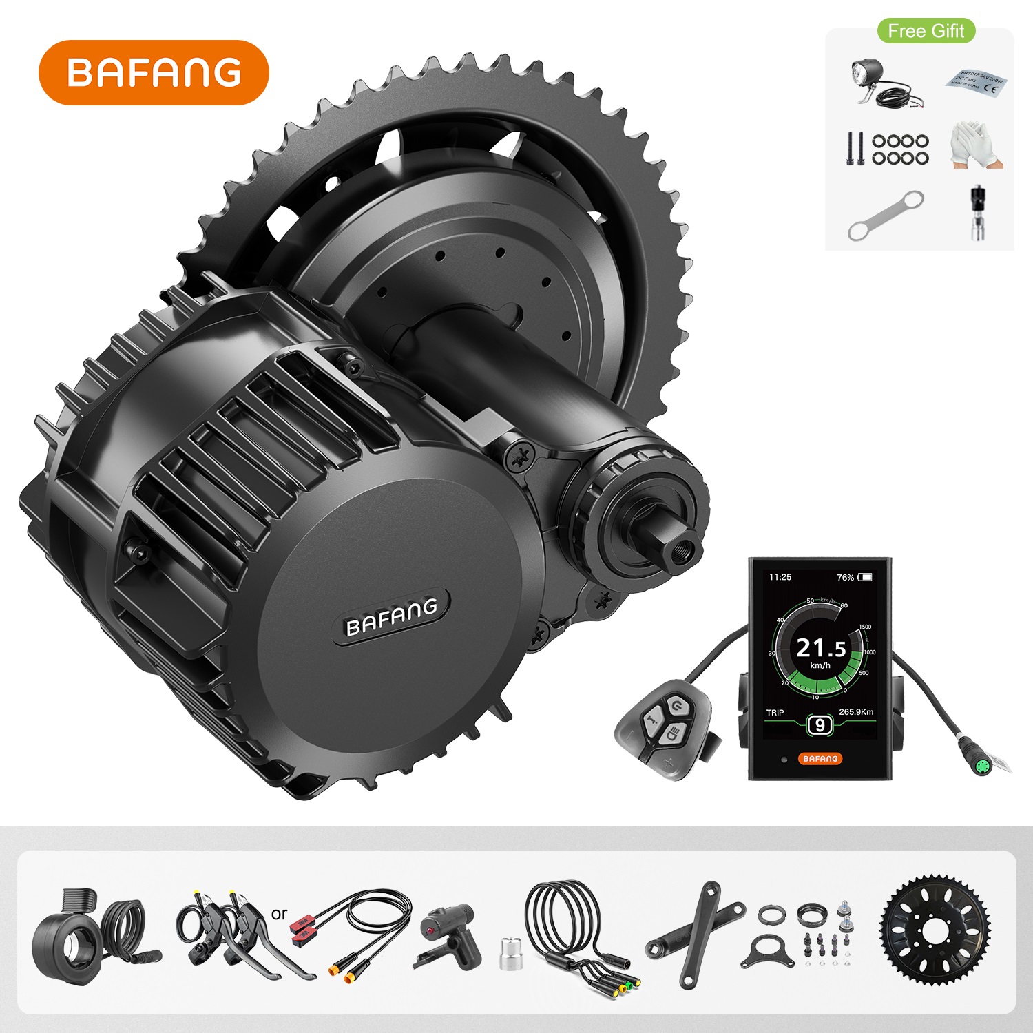 Bafang UART 48V/52V 1000W Mid  - Bafang Bbshd 1000W Conversion Kit recension och pris