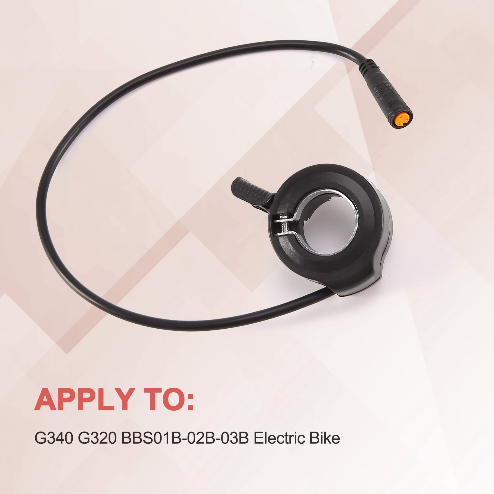 Happy New- Thumb Throttle for  - Mid Drive Motor Kit 52V 1000W recension och pris