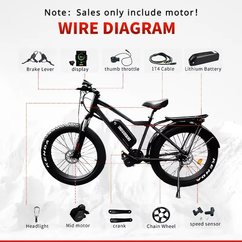 BAFANG 1000W BBSHD Mid Drive M - Bafang Bbshd 1000W Conversion Kit recension och pris