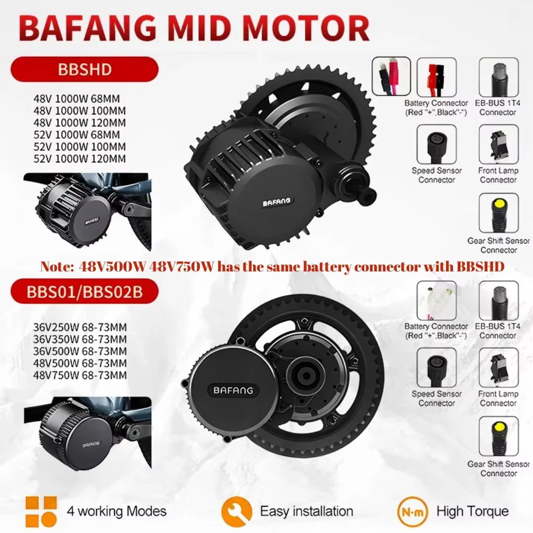 BAFANG 1000W BBSHD Mid Drive M - Bafang Bbshd 1000W Conversion Kit recension och pris